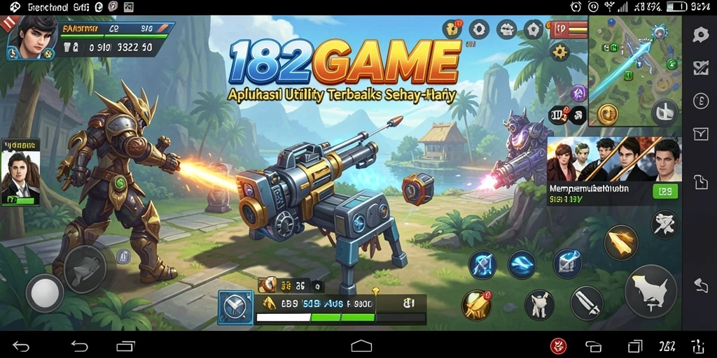 Screenshot utama 182GAME menampilkan antarmuka pengguna yang menarik dan intuitif.