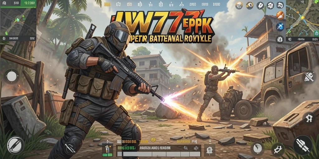 Gameplay menegangkan dalam IW777 saat bertarung untuk bertahan hidup.