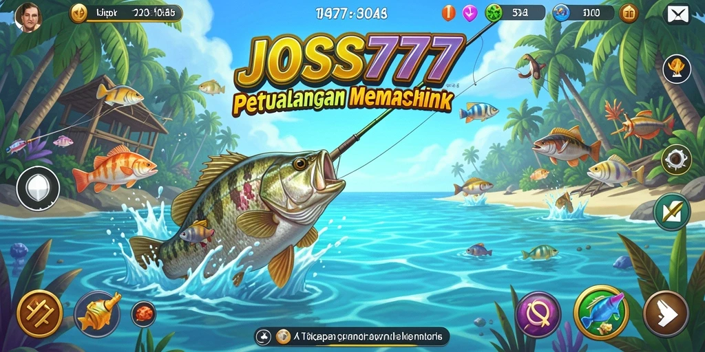 Gameplay seru menangkap ikan di JOSS777.