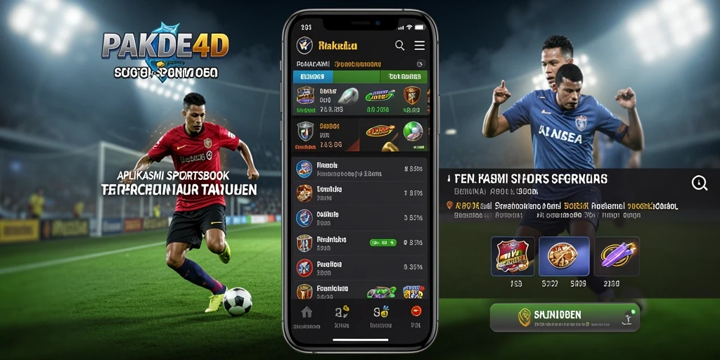 Tampilan gameplay menarik dari aplikasi Sportsbook PAKDE4D.