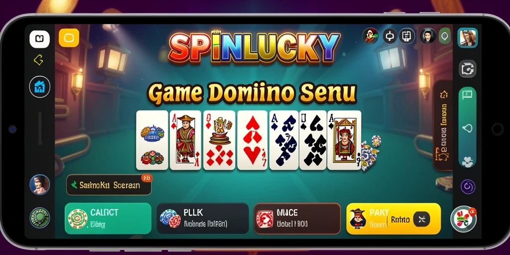Tampilan menarik dan gameplay seru dalam SPINLUCKY.