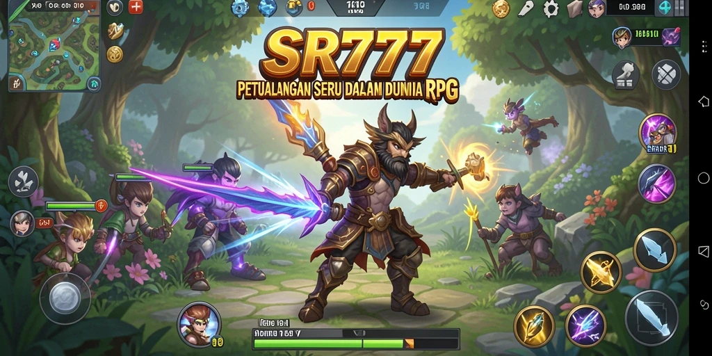 Gameplay SR777 yang menarik dan penuh aksi dalam dunia RPG.